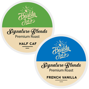 Barista Joe's - Half-Caf & French Vanilla 50/50 Variety Box (K-cups) Barista Joes