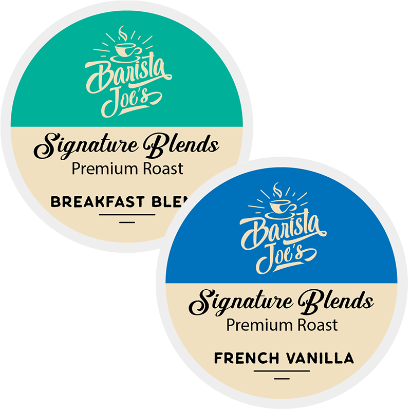 Barista Joe's - Breakfast Blend & French Vanilla 50/50 Variety Box (K-cups) Barista Joes