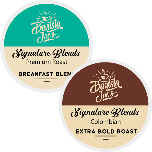 Barista Joe's - Colombian Extra Bold & Breakfast Blend 50/50 Variety Box (K-cups) Barista Joes