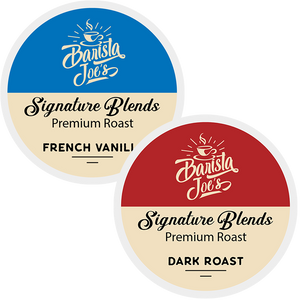 Barista Joe's - Dark Roast & French Vanilla 50/50 Variety Box (K-cups) Barista Joes