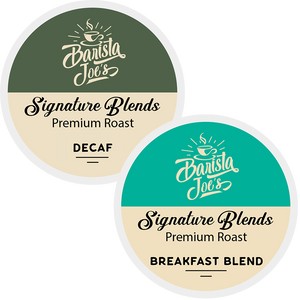 Barista Joe's - Decaf & Breakfast Blend 50/50 Variety Box (K-cups) Barista Joes