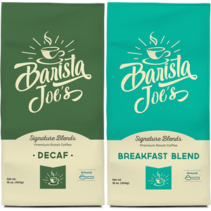Barista Joe’s – Decaf & Breakfast Blend – (Ground) Barista Joes