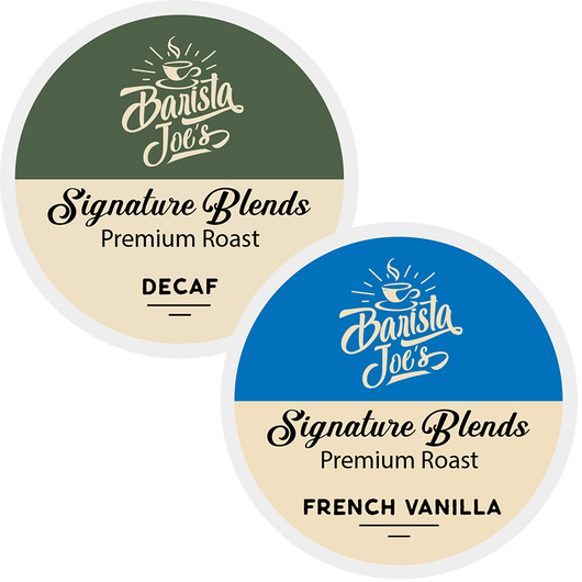 Barista Joe's - Decaf & French Vanilla 50/50 Variety Box (K-cups) Barista Joes