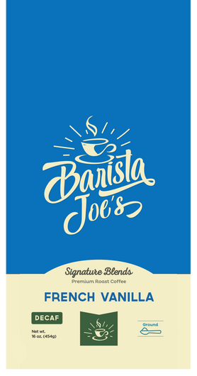 Barista Joe’s – French Vanilla Decaf- (Ground) Barista Joes