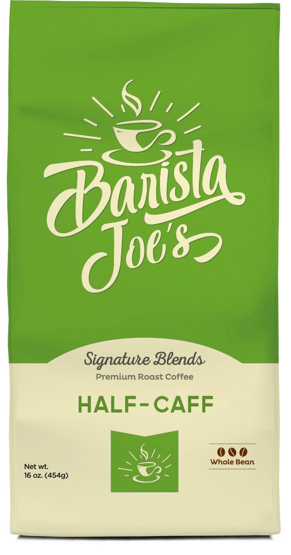 Barista Joe’s – Half-Caff – (Whole Bean) Barista Joes