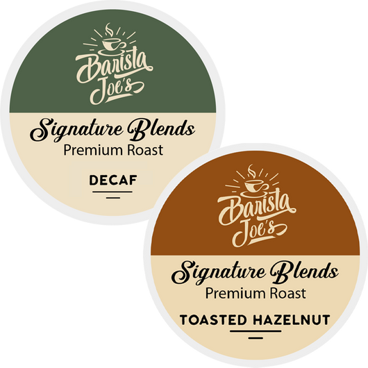 Barista Joe's - Hazelnut & Decaf 50/50 Variety Box (K-cups) Barista Joes