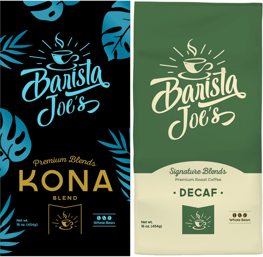 Barista Joe’s – Kona & Decaf – (Whole Bean) Barista Joes