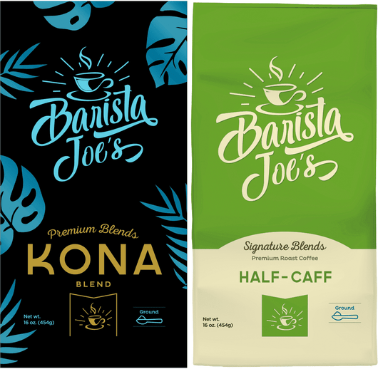 Barista Joe’s – Kona & Half-Caff – (Ground) Barista Joes