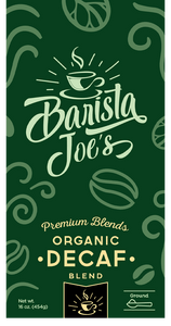 Barista Joe's - Organic Decaf - (Ground) Barista Joes