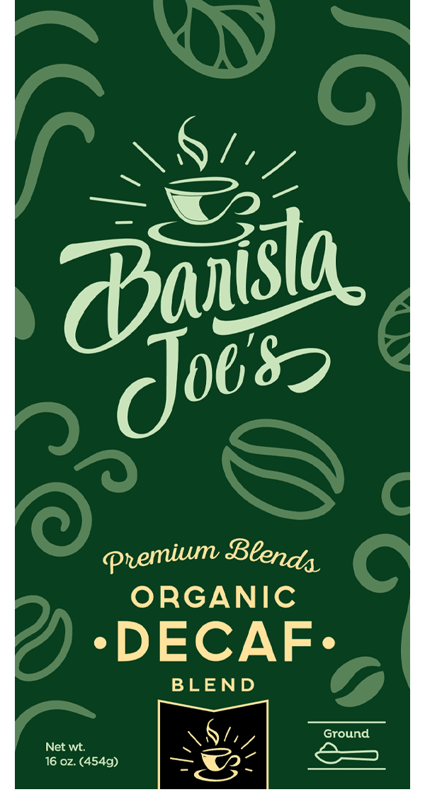 Barista Joe's - Organic Decaf - (Ground) Barista Joes