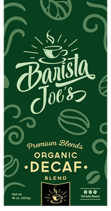 Barista Joe's - Organic Decaf - (Whole Bean) Barista Joes