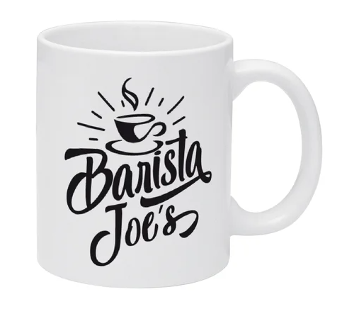 Barista Joe's - White Coffee Mug Barista Joes