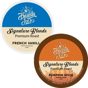 Barista Joe's - Pumpkin Spice & French Vanilla 50/50 Variety Box (K-cups)